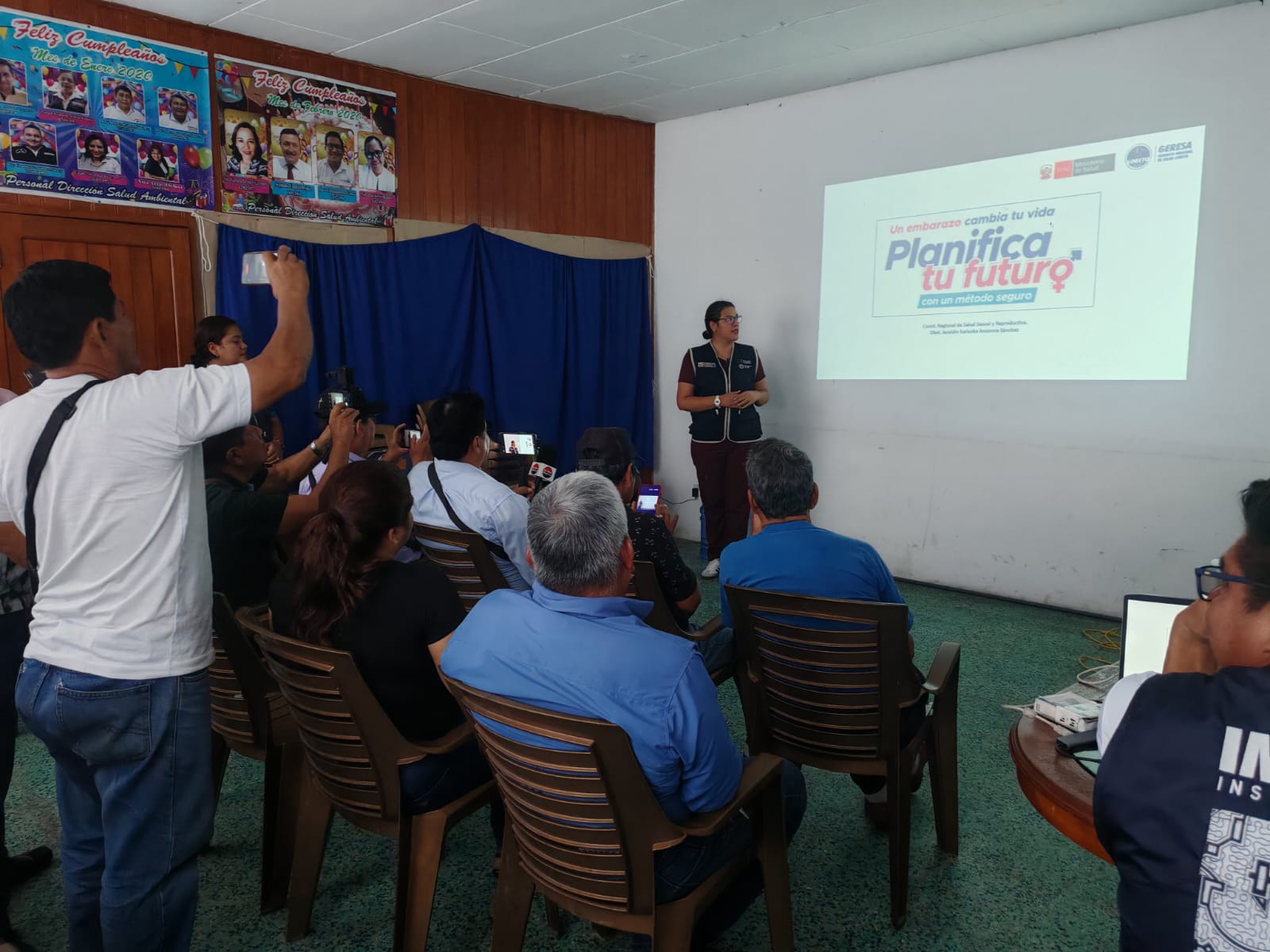 GERESA LORETO CAPACITA A PERIODISTAS Y COMUNICADORES EN EL MARCO DE LA SEMANA DE LA PLANIFICACIÓN FAMILIAR