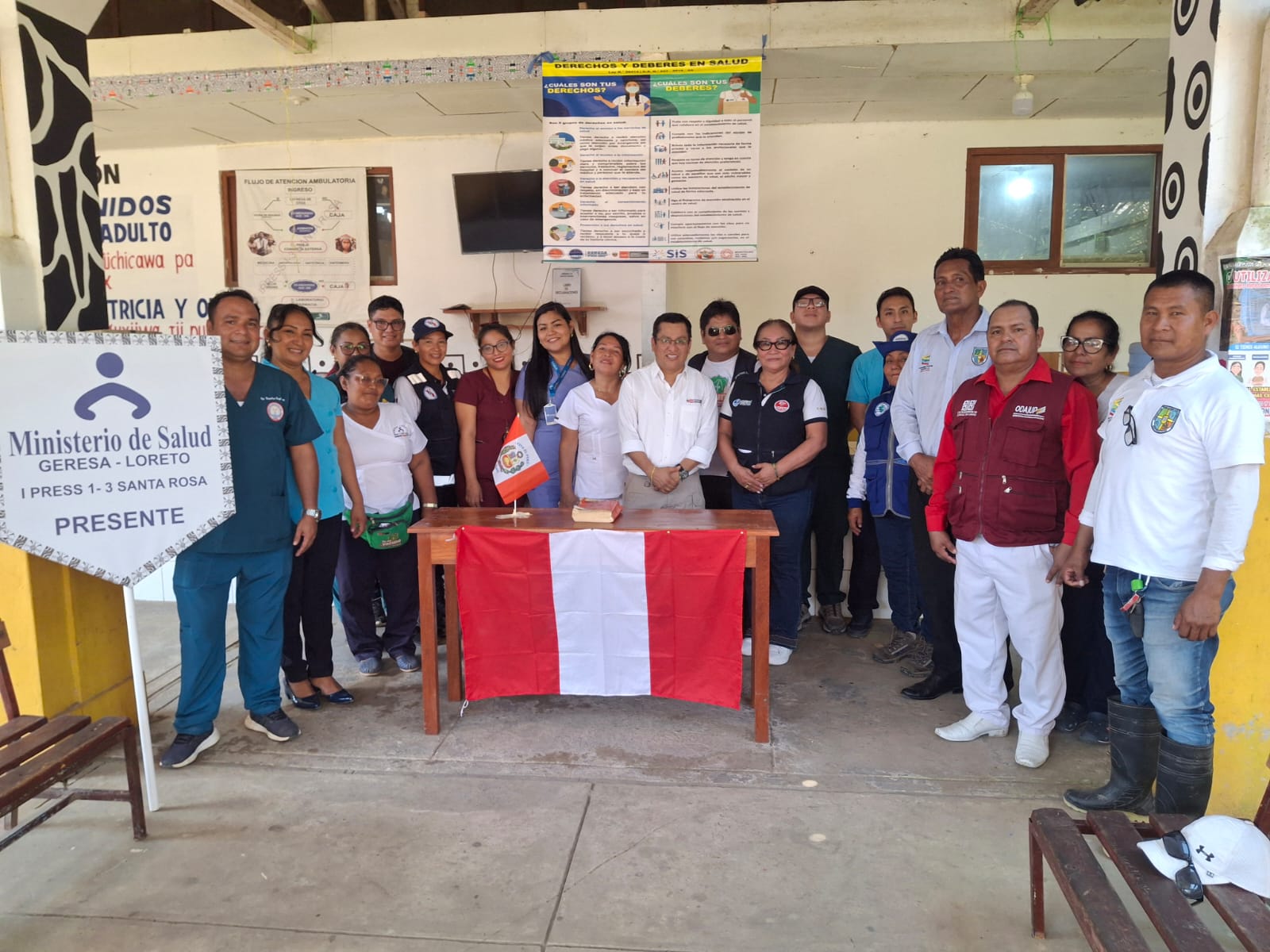 SE CONFORMA EL COMITÉ DISTRITAL DE SALUD EN SANTA ROSA