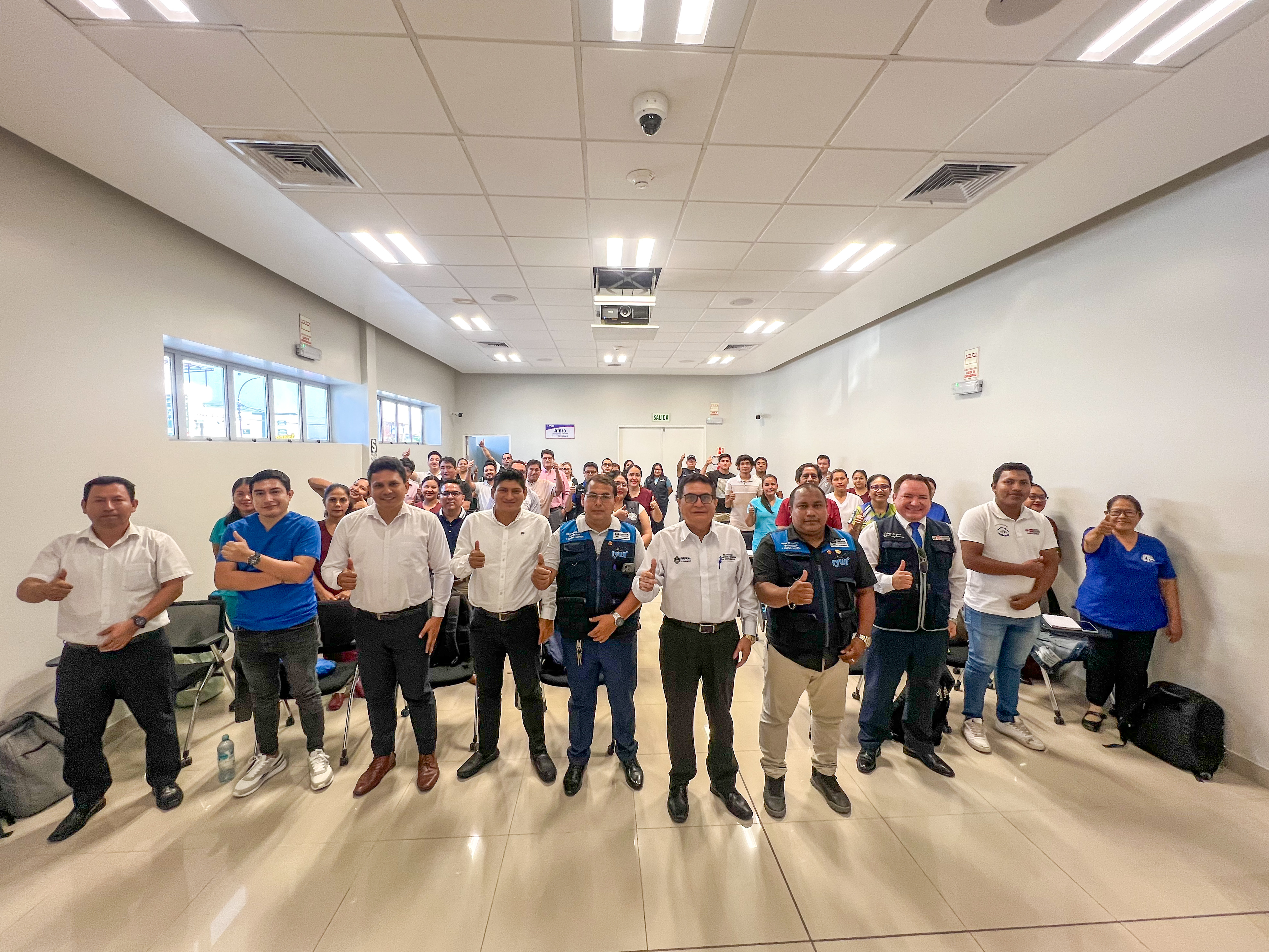 GERESA LORETO PARTICIPA EN ASISTENCIA TÉCNICA PARA LA IMPLEMENTACIÓN DEL SISTEMA DE HISTORIAS CLÍNICAS ELECTRÓNICAS (SIHCE) EN LA MACRO REGIÓN ORIENTE