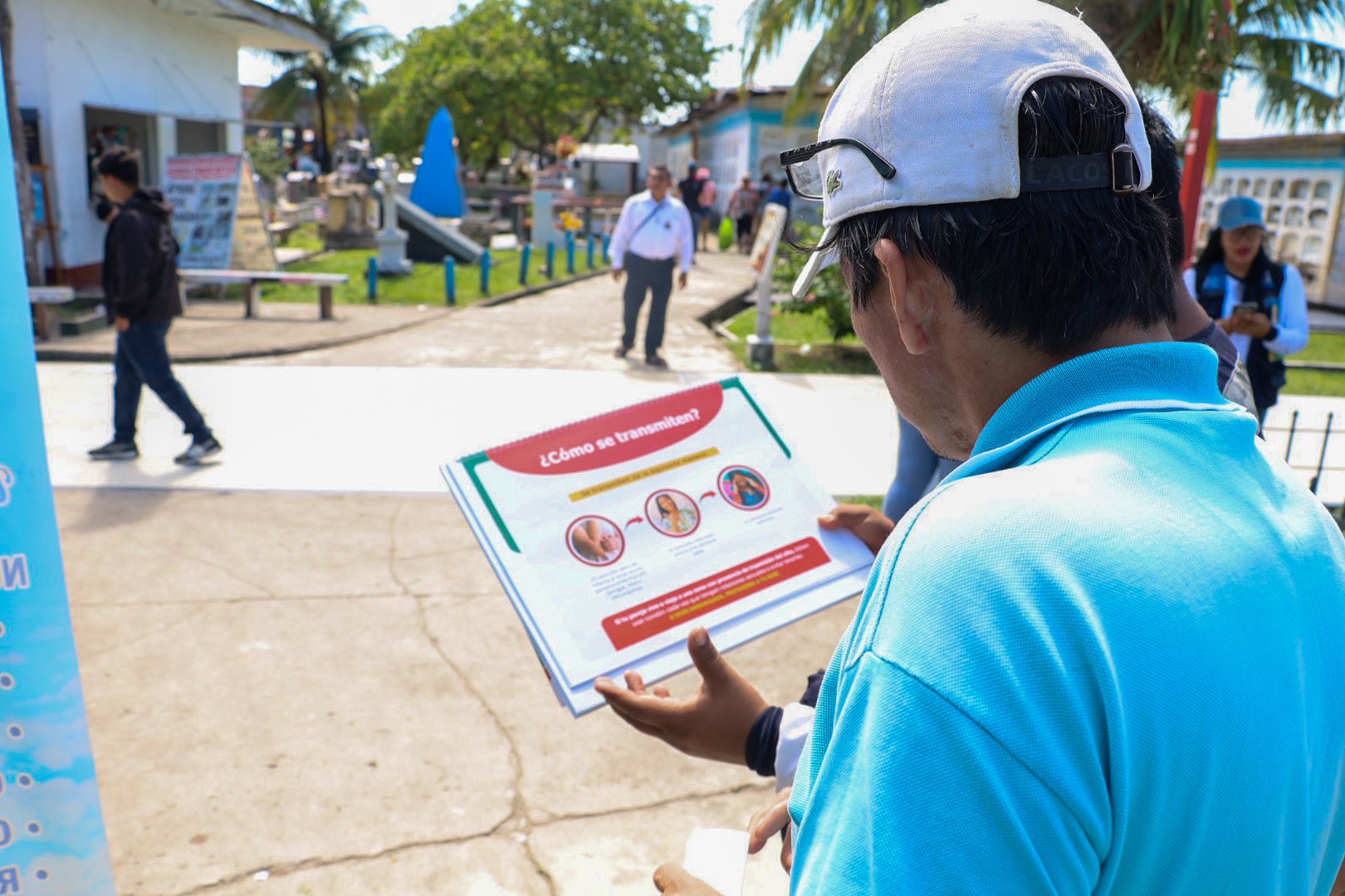 INICIAMOS LA SEMANA DE LUCHA CONTRA EL DENGUE CON ACTIVIDAD EN EL CEMENTERIO GENERAL DE IQUITOS