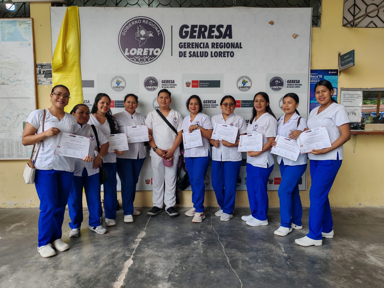 🔴GERESA LORETO RECONOCE A ESTUDIANTES DE REYNA DE LAS AMÉRICAS POR SU APOYO EN EVALUACIÓN DE SATISFACCIÓN DE USUARIOS