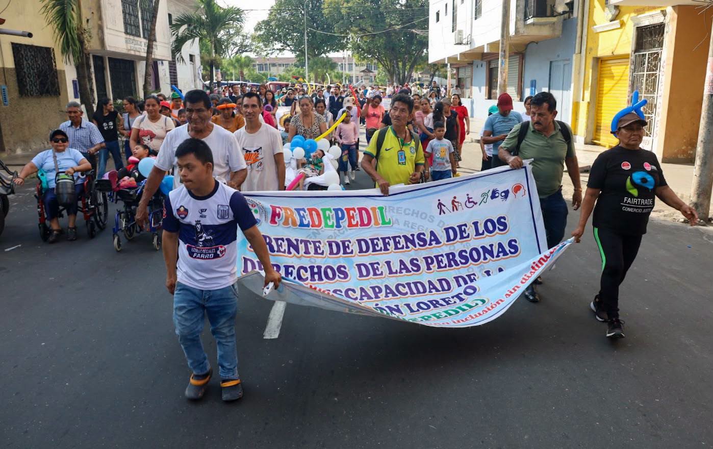 🧑‍🦽DIRESA LORETO SE SUMA A LAS ACTIVIDADES POR EL DÍA NACIONAL DE LA PERSONA CON DISCAPACIDAD🎊